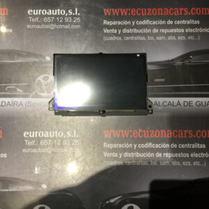 pantalla multifuncion peugeot 407 cabrio descapotable disponemos de la posibilidad de realizar clonaciones y codificaciones , alquiler de centralitas reparacion de abs airbags , cuadros, tarjetas y direcciones Copia de llaves centralita del motor / motorsteuergerät / engine control unit unidad reprogramaciones egr dpr filtro de particulas , CONSULTAR PRECIOS Y DISPONIBLIDAD