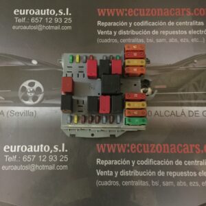 057657 CAJA DE FUSIBLES JUMPER BOXER DUCATO DALY (2) disponemos de la posibilidad de realizar clonaciones y codificaciones , alquiler de centralitas reparacion de abs airbags , cuadros, tarjetas y direcciones Copia de llaves centralita del motor / motorsteuergerät / engine control unit unidad reprogramaciones egr dpr filtro de particulas , CONSULTAR PRECIOS Y DISPONIBLIDAD