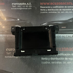 5WK70036 SE GM SIEMENS VDO PANTALLA MULTIFUNCION OPEL ASTRA VECTRA CORSA disponemos de la posibilidad de realizar clonaciones y codificaciones , alquiler de centralitas reparacion de abs airbags , cuadros, tarjetas y direcciones Copia de llaves centralita del motor / motorsteuergerät / engine control unit unidad reprogramaciones egr dpr filtro de particulas , CONSULTAR PRECIOS Y DISPONIBLIDAD