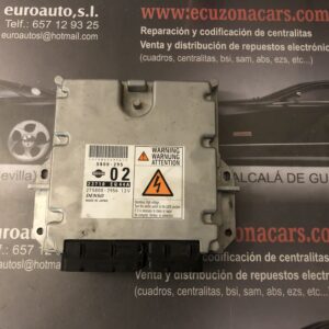 5800295 23710 eq44a centralita de motor nissan x trail 2.2 disponemos de la posibilidad de realizar clonaciones y codificaciones , alquiler de centralitas reparacion de abs airbags , cuadros, tarjetas y direcciones Copia de llaves centralita del motor / motorsteuergerät / engine control unit unidad reprogramaciones egr dpr filtro de particulas , CONSULTAR PRECIOS Y DISPONIBLIDAD