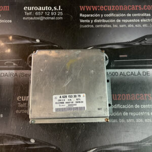 A 628 153 30 79 00008524A3 HW3702 SW3004 CENTRALTIA DE MOTOR MERCEDES BENZ CLASE E W211 E400 S400 G400 ML400 disponemos de la posibilidad de realizar clonaciones y codificaciones , alquiler de centralitas reparacion de abs airbags , cuadros, tarjetas y direcciones Copia de llaves centralita del motor / motorsteuergerät / engine control unit unidad reprogramaciones egr dpr filtro de particulas , CONSULTAR PRECIOS Y DISPONIBLIDAD