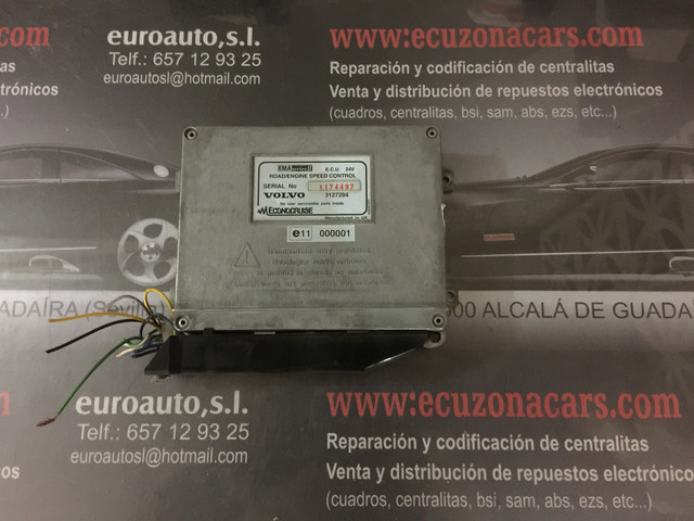 EMA SERIES II ROAD ENGINE SPEED CONTROL VOLVO disponemos de la posibilidad de realizar clonaciones y codificaciones , alquiler de centralitas reparacion de abs airbags , cuadros, tarjetas y direcciones Copia de llaves centralita del motor / motorsteuergerät / engine control unit unidad reprogramaciones egr dpr filtro de particulas , CONSULTAR PRECIOS Y DISPONIBLIDAD