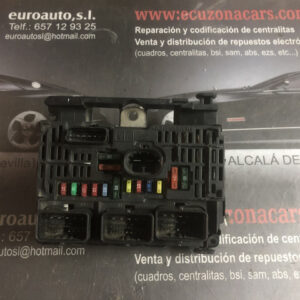 S118983001J BSML0100 CAJA DE FUSIBLES BSM PEUGEOT CITROEN PSA BSM disponemos de la posibilidad de realizar clonaciones y codificaciones , alquiler de centralitas reparacion de abs airbags , cuadros, tarjetas y direcciones Copia de llaves centralita del motor / motorsteuergerät / engine control unit unidad reprogramaciones egr dpr filtro de particulas , CONSULTAR PRECIOS Y DISPONIBLIDAD