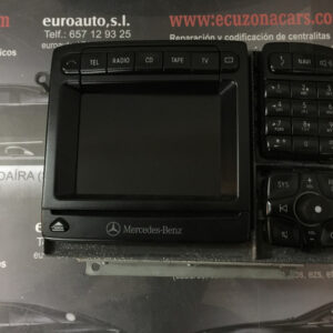 8 638 203 709 7 612 001 668 radio navegador mercedes benz clase s w220 disponemos de la posibilidad de realizar clonaciones y codificaciones , alquiler de centralitas reparacion de abs airbags , cuadros, tarjetas y direcciones Copia de llaves centralita del motor / motorsteuergerät / engine control unit unidad reprogramaciones egr dpr filtro de particulas , CONSULTAR PRECIOS Y DISPONIBLIDAD