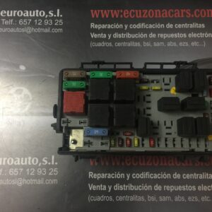 gm Caja de fusibles Opel Corsa d disponemos de la posibilidad de realizar clonaciones y codificaciones , alquiler de centralitas reparacion de abs airbags , cuadros, tarjetas y direcciones Copia de llaves centralita del motor / motorsteuergerät / engine control unit unidad reprogramaciones egr dpr filtro de particulas , CONSULTAR PRECIOS Y DISPONIBLIDAD
