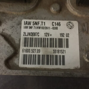 c146 55181521 centralita de motor fiat stylo 1.6 gasolina listo para colocar y arrancar disponemos de la posibilidad de realizar clonaciones y codificaciones , alquiler de centralitas reparacion de abs airbags , cuadros, tarjetas y direcciones Copia de llaves centralita del motor / motorsteuergerät / engine control unit unidad reprogramaciones egr dpr filtro de particulas , CONSULTAR PRECIOS Y DISPONIBLIDAD