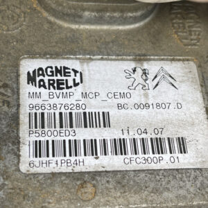 p5800ed3 6jhf1pb4h cfc300p01 magneti marelli selector de cambio citroen c4 disponemos de la posibilidad de realizar clonaciones y codificaciones , alquiler de centralitas reparacion de abs airbags , cuadros, tarjetas y direcciones Copia de llaves centralita del motor / motorsteuergerät / engine control unit unidad reprogramaciones egr dpr filtro de particulas , CONSULTAR PRECIOS Y DISPONIBLIDAD