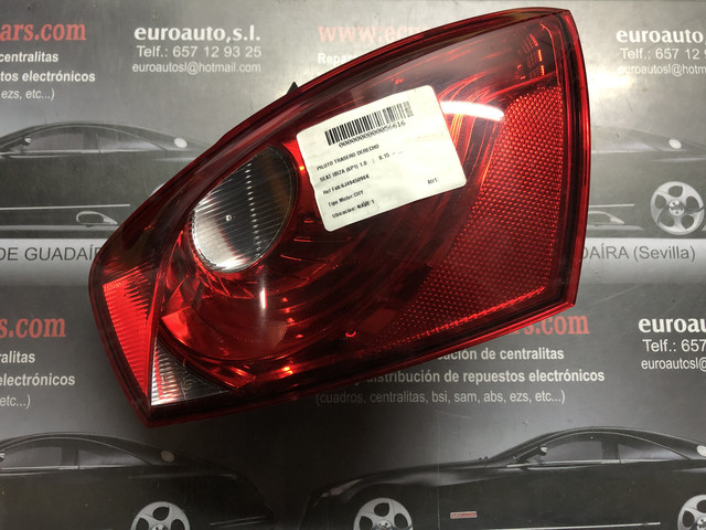 piloto trasero derecho seat ibiza sc (6p5) disponemos de la posibilidad de realizar clonaciones y codificaciones , alquiler de centralitas reparacion de abs airbags , cuadros, tarjetas y direcciones Copia de llaves centralita del motor / motorsteuergerät / engine control unit unidad reprogramaciones egr dpr filtro de particulas , CONSULTAR PRECIOS Y DISPONIBLIDAD