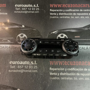 204 830 98 85 HW2207 SW2307 MANDO DE CLIMA MERCEDES BENZ CLASE C W204 disponemos de la posibilidad de realizar clonaciones y codificaciones , alquiler de centralitas reparacion de abs airbags , cuadros, tarjetas y direcciones Copia de llaves centralita del motor / motorsteuergerät / engine control unit unidad reprogramaciones egr dpr filtro de particulas , CONSULTAR PRECIOS Y DISPONIBLIDAD