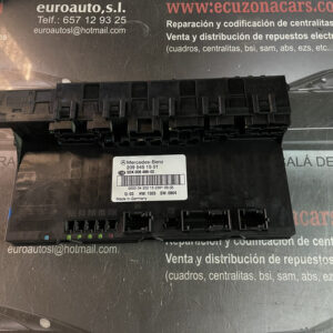 209 545 15 01 5DK00848602 HW1503 SW0804 UNIDAD SAM MERCEDES BENZ CLK W209 C203 E W211 disponemos de la posibilidad de realizar clonaciones y codificaciones , alquiler de centralitas reparacion de abs airbags , cuadros, tarjetas y direcciones Copia de llaves centralita del motor / motorsteuergerät / engine control unit unidad reprogramaciones egr dpr filtro de particulas , CONSULTAR PRECIOS Y DISPONIBLIDAD