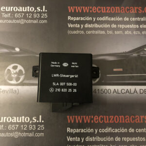 5la 007 508 00 5la00750800 lwr rele mercedes benz clase e w210 disponemos de la posibilidad de realizar clonaciones y codificaciones , alquiler de centralitas reparacion de abs airbags , cuadros, tarjetas y direcciones Copia de llaves centralita del motor / motorsteuergerät / engine control unit unidad reprogramaciones egr dpr filtro de particulas , CONSULTAR PRECIOS Y DISPONIBLIDAD