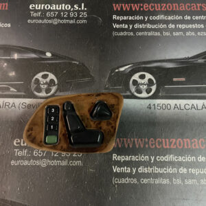 210 820 89 10 03 4631 00 03463100 mando de control de asiento y mercedes benz clase e w210 (1) disponemos de la posibilidad de realizar clonaciones y codificaciones , alquiler de centralitas reparacion de abs airbags , cuadros, tarjetas y direcciones Copia de llaves centralita del motor / motorsteuergerät / engine control unit unidad reprogramaciones egr dpr filtro de particulas , CONSULTAR PRECIOS Y DISPONIBLIDAD