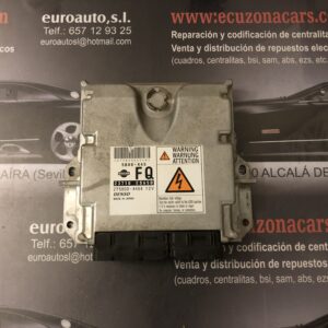 23710 es65b 5800445 centralita motor uce nissan x-trail 2.2 dci 4x4 (136 cv) gasÓleo. disponemos de la posibilidad de realizar clonaciones y codificaciones , alquiler de centralitas reparacion de abs airbags , cuadros, tarjetas y direcciones Copia de llaves centralita del motor / motorsteuergerät / engine control unit unidad reprogramaciones egr dpr filtro de particulas , CONSULTAR PRECIOS Y DISPONIBLIDAD