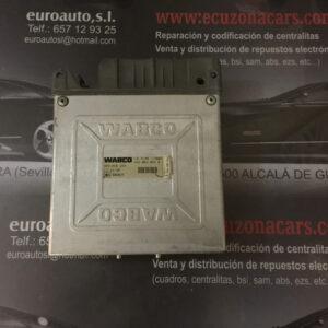 unidad de control abs asr wabco man daf iveco renault disponemos de la posibilidad de realizar clonaciones y codificaciones , alquiler de centralitas reparacion de abs airbags , cuadros, tarjetas y direcciones Copia de llaves centralita del motor / motorsteuergerät / engine control unit unidad reprogramaciones egr dpr filtro de particulas
