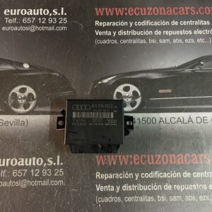 4f0 919 283 d unidad de sensores de aparcamiento packtronic audi a6 4f disponemos de la posibilidad de realizar clonaciones y codificaciones , alquiler de centralitas reparacion de abs airbags , cuadros, tarjetas y direcciones Copia de llaves centralita del motor / motorsteuergerät / engine control unit unidad reprogramaciones egr dpr filtro de particulas , CONSULTAR PRECIOS Y DISPONIBLIDAD