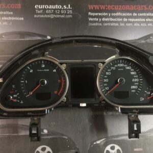 503 002 207 805 cuadro de intrumentos audi q7 3.0 tdi ecuzonacars euroauto s.l. disponemos de la posibilidad de realizar clonaciones y codificaciones , alquiler de centralitas reparacion de abs airbags , cuadros, tarjetas y direcciones Copia de llaves centralita del motor / motorsteuergerät / engine control unit unidad reprogramaciones egr dpr filtro de particulas , CONSULTAR PRECIOS Y DISPONIBLIDAD