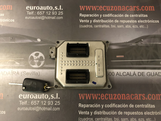 FAMILIA: SIMTEC75.1 / SIMTEC 75.1. MODELO: / . PROCEDENTE DE: OPEL ASTRA H 1.8i, TIPO MOTOR Z18XER. REFERENCIA OPE disponemos de la posibilidad de realizar clonaciones y codificaciones , alquiler de centralitas reparacion de abs airbags , cuadros, tarjetas y direcciones Copia de llaves centralita del motor / motorsteuergerät / engine control unit unidad reprogramaciones egr dpr filtro de particulas , CONSULTAR PRECIOS Y DISPONIBLIDAD