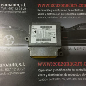 5WY89080 CENTRALITA DE AIRBAG LANCIA VOYAGER disponemos de la posibilidad de realizar clonaciones y codificaciones , alquiler de centralitas reparacion de abs airbags , cuadros, tarjetas y direcciones Copia de llaves centralita del motor / motorsteuergerät / engine control unit unidad reprogramaciones egr dpr filtro de particulas , CONSULTAR PRECIOS Y DISPONIBLIDAD