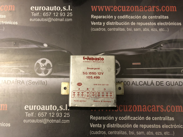 unidad de calefaccion auxiliar webasto disponemos de la posibilidad de realizar clonaciones y codificaciones , alquiler de centralitas reparacion de abs airbags , cuadros, tarjetas y direcciones Copia de llaves centralita del motor / motorsteuergerät / engine control unit unidad reprogramaciones egr dpr filtro de particulas , CONSULTAR PRECIOS Y DISPONIBLIDAD