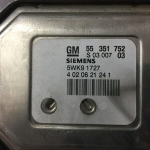 5wk9 1727 55 351 752 55351752 centralita de motor opel astra meriva zafira 1.8 gasolina ztex18 disponemos de la posibilidad de realizar clonaciones y codificaciones , alquiler de centralitas reparacion de abs airbags , cuadros, tarjetas y direcciones Copia de llaves centralita del motor / motorsteuergerät / engine control unit unidad reprogramaciones egr dpr filtro de particulas , CONSULTAR PRECIOS Y DISPONIBLIDAD