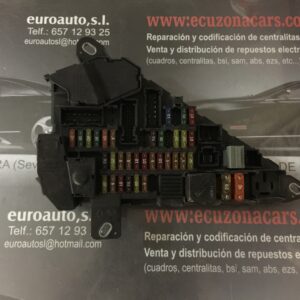 6 906 588 04 690658804 6 906 603 6906603 CAJA DE FUSIBLES BMW E60 520 530 disponemos de la posibilidad de realizar clonaciones y codificaciones , alquiler de centralitas reparacion de abs airbags , cuadros, tarjetas y direcciones Copia de llaves centralita del motor / motorsteuergerät / engine control unit unidad reprogramaciones egr dpr filtro de particulas , CONSULTAR PRECIOS Y DISPONIBLIDAD