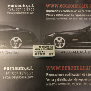 711370 hw01 sw00 22 98 disponemos de la posibilidad de realizar clonaciones y codificaciones , alquiler de centralitas reparacion de abs airbags , cuadros, tarjetas y direcciones Copia de llaves centralita del motor / motorsteuergerät / engine control unit unidad reprogramaciones egr dpr filtro de particulas , CONSULTAR PRECIOS Y DISPONIBLIDAD