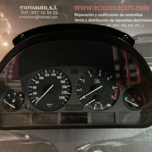 110 008 735 093 CUADRO DE INSTRUMENTOS BMW X5 disponemos de la posibilidad de realizar clonaciones y codificaciones , alquiler de centralitas reparacion de abs airbags , cuadros, tarjetas y direcciones Copia de llaves centralita del motor / motorsteuergerät / engine control unit unidad reprogramaciones egr dpr filtro de particulas , CONSULTAR PRECIOS Y DISPONIBLIDAD