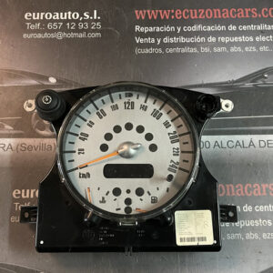 6211 6928884 ar0039052 cuadro de intrumentos mini one cope r50 disponemos de la posibilidad de realizar clonaciones y codificaciones , alquiler de centralitas reparacion de abs airbags , cuadros, tarjetas y direcciones Copia de llaves centralita del motor / motorsteuergerät / engine control unit unidad reprogramaciones egr dpr filtro de particulas , CONSULTAR PRECIOS Y DISPONIBLIDAD