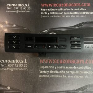 64 11 6 907 897 5HB 007 738 16 MANDO DE CLIMATIZADOR BMW SERIE 3 E46 (1) disponemos de la posibilidad de realizar clonaciones y codificaciones , alquiler de centralitas reparacion de abs airbags , cuadros, tarjetas y direcciones Copia de llaves centralita del motor / motorsteuergerät / engine control unit unidad reprogramaciones egr dpr filtro de particulas , CONSULTAR PRECIOS Y DISPONIBLIDAD