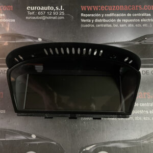 65 82 9 114 356 al6009 monitor de abordo bmw e60 e90 06b167ca0048n disponemos de la posibilidad de realizar clonaciones y codificaciones , alquiler de centralitas reparacion de abs airbags , cuadros, tarjetas y direcciones Copia de llaves centralita del motor / motorsteuergerät / engine control unit unidad reprogramaciones egr dpr filtro de particulas , CONSULTAR PRECIOS Y DISPONIBLIDAD