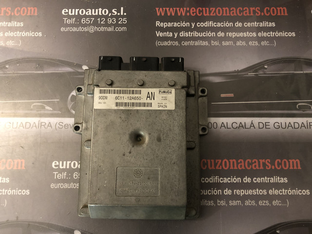 ECU CENTRALITA DE MOTOR FORD TRANSIT 2.4 TDCI FoMoCo 6C11-12A650-AN, 6C1112A650AN disponemos de la posibilidad de realizar clonaciones y codificaciones , alquiler de centralitas reparacion de abs airbags , cuadros, tarjetas y direcciones Copia de llaves centralita del motor / motorsteuergerät / engine control unit unidad reprogramaciones egr dpr filtro de particulas , CONSULTAR PRECIOS Y DISPONIBLIDAD