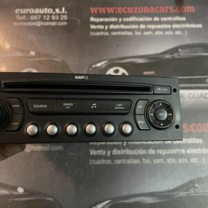 7 647 198 394 radio cd peugoet citroen psa rd4 x7 n2 cd citroen c5 tourer (2008-) 2.0 exclusive disponemos de la posibilidad de realizar clonaciones y codificaciones , alquiler de centralitas reparacion de abs airbags , cuadros, tarjetas y direcciones Copia de llaves centralita del motor / motorsteuergerät / engine control unit unidad reprogramaciones egr dpr filtro de particulas , CONSULTAR PRECIOS Y DISPONIBLIDAD