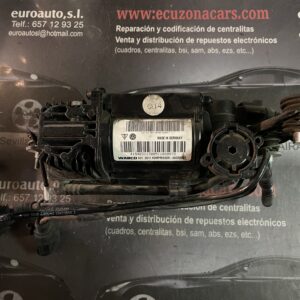 7L0 616 006 D COMPRESOR DE SUSPENSION VOLKSWAGEN TOUAREG V10 disponemos de la posibilidad de realizar clonaciones y codificaciones , alquiler de centralitas reparacion de abs airbags , cuadros, tarjetas y direcciones Copia de llaves centralita del motor / motorsteuergerät / engine control unit unidad reprogramaciones egr dpr filtro de particulas , CONSULTAR PRECIOS Y DISPONIBLIDAD