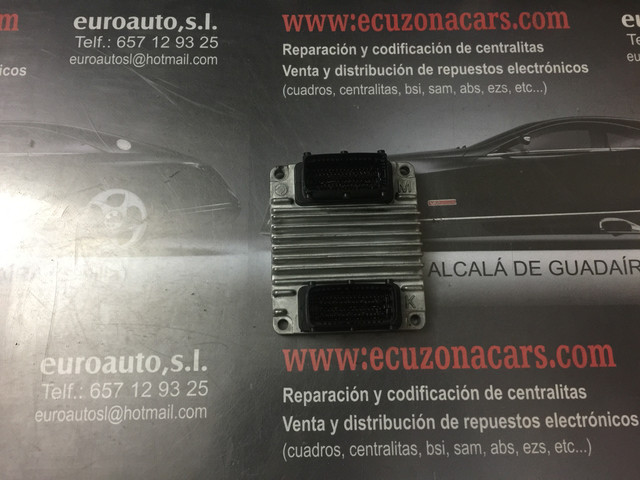 DBPB 09353529 centralita de motor opel astra vectra corsa meriva falta de señal de la bobina de encendido, los inyectores y el motor al ralentí,circuito de 5 voltios y en el pedal del acelerador ,el cuerpo mariposa y el relé de la bomba de combustible El fallo de motor (MIL) se ilumina en el cuadro de instrumentos, aparecen varios otros mensajes en el Panel de instrumentos, el automóvil entra en modo de emergencia, da tirones y no funciona con todos los cilindros.P0105: Manifold Absolute Pressure / Barometric Pressure – Circuit P0230: Fuel Pump – Primary Circuit P0335: Crank Shaft Sensor – No / Faulty Signal P0340: Cam Shaft Sensor – No / Faulty Signal P0351: t/m P0354 Ignition Coils 1 t/m 4 P1122: Accelerator Pedal Position Sensor 2 P1482: Fan Relay 2 – Electric Circuit Tiny Signal / Open P148: Fan Relay 3 – Electric Circuit Tiny Signal / Open P1550: Electronic Throttle Control Reduced Power HSFI 2.0 HSFI 2.1 HSFI 2.2 HSFI 2.3 HSFI 2.4 HSFI 2.5 posibilidad de reparar la unidad o sustituir por una de intercambio codificado para colocar y arrancar , en ocaciones hay que diagnositcar y borrar registro de averias cada caso se estudiara de forma individual para ofrecer el mejor servicio ,somos un laboratorio electronico , realizamos clonaciones anulaciones de inmovilizador reprogramaciones calibracionde egr fap dpf reparacion de ezs etc no dude en contacar con nosotros .