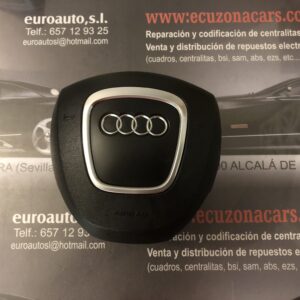 AIRBAG DE VOLANTE AUDI A4 B8 A6 4F A5 disponemos de la posibilidad de realizar clonaciones y codificaciones , alquiler de centralitas reparacion de abs airbags , cuadros, tarjetas y direcciones Copia de llaves centralita del motor / motorsteuergerät / engine control unit unidad reprogramaciones egr dpr filtro de particulas , CONSULTAR PRECIOS Y DISPONIBLIDAD