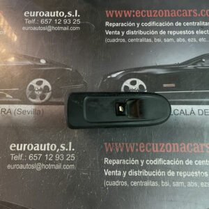 53269801 BOTON ELEVALUNA PSA LADO ACOMPAÑANTE PEUGEOT CITROEN 308SW disponemos de la posibilidad de realizar clonaciones y codificaciones , alquiler de centralitas reparacion de abs airbags , cuadros, tarjetas y direcciones Copia de llaves centralita del motor / motorsteuergerät / engine control unit unidad reprogramaciones egr dpr filtro de particulas , CONSULTAR PRECIOS Y DISPONIBLIDAD