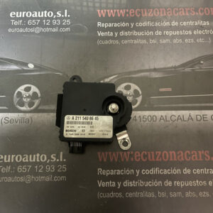 A 211 540 86 45 HW2405 SW3505 UNIDAD DE CONTROL DE CARGA DE BATERIA MERCEDES BENZ CLASE E W211 (2) disponemos de la posibilidad de realizar clonaciones y codificaciones , alquiler de centralitas reparacion de abs airbags , cuadros, tarjetas y direcciones Copia de llaves centralita del motor / motorsteuergerät / engine control unit unidad reprogramaciones egr dpr filtro de particulas , CONSULTAR PRECIOS Y DISPONIBLIDAD