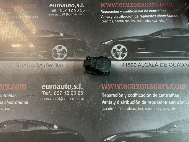 EAB251 DENSO SERVOMOTOR DE REGULACION CITROEN C4 MOTOR CALEFACION TRAMPILLA DE RECIRCULACION CITROEN PEUGEOT PSA disponemos de la posibilidad de realizar clonaciones y codificaciones , alquiler de centralitas reparacion de abs airbags , cuadros, tarjetas y direcciones Copia de llaves centralita del motor / motorsteuergerät / engine control unit unidad reprogramaciones egr dpr filtro de particulas , CONSULTAR PRECIOS Y DISPONIBLIDAD