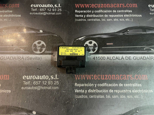 UNIDAD DE CONTROL DE TRANFE MERCEDES BENZ ML W163 disponemos de la posibilidad de realizar clonaciones y codificaciones , alquiler de centralitas reparacion de abs airbags , cuadros, tarjetas y direcciones Copia de llaves centralita del motor / motorsteuergerät / engine control unit unidad reprogramaciones egr dpr filtro de particulas , CONSULTAR PRECIOS Y DISPONIBLIDAD