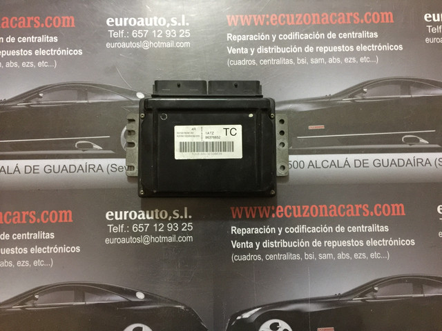 DAEWOO KALOS 96376652 TC disponemos de la posibilidad de realizar clonaciones y codificaciones , alquiler de centralitas reparacion de abs airbags , cuadros, tarjetas y direcciones Copia de llaves centralita del motor / motorsteuergerät / engine control unit unidad reprogramaciones egr dpr filtro de particulas , CONSULTAR PRECIOS Y DISPONIBLIDAD