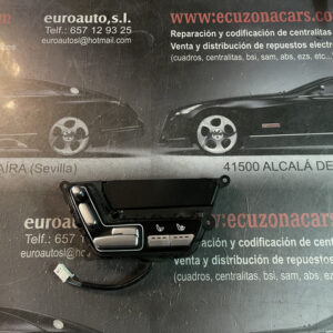 a 221 870 70 51 3359 060201 stv83656 mando regulacion de asiento mercedes benz clase s w221 lado conductor disponemos de la posibilidad de realizar clonaciones y codificaciones , alquiler de centralitas reparacion de abs airbags , cuadros, tarjetas y direcciones Copia de llaves centralita del motor / motorsteuergerät / engine control unit unidad reprogramaciones egr dpr filtro de particulas , CONSULTAR PRECIOS Y DISPONIBLIDAD