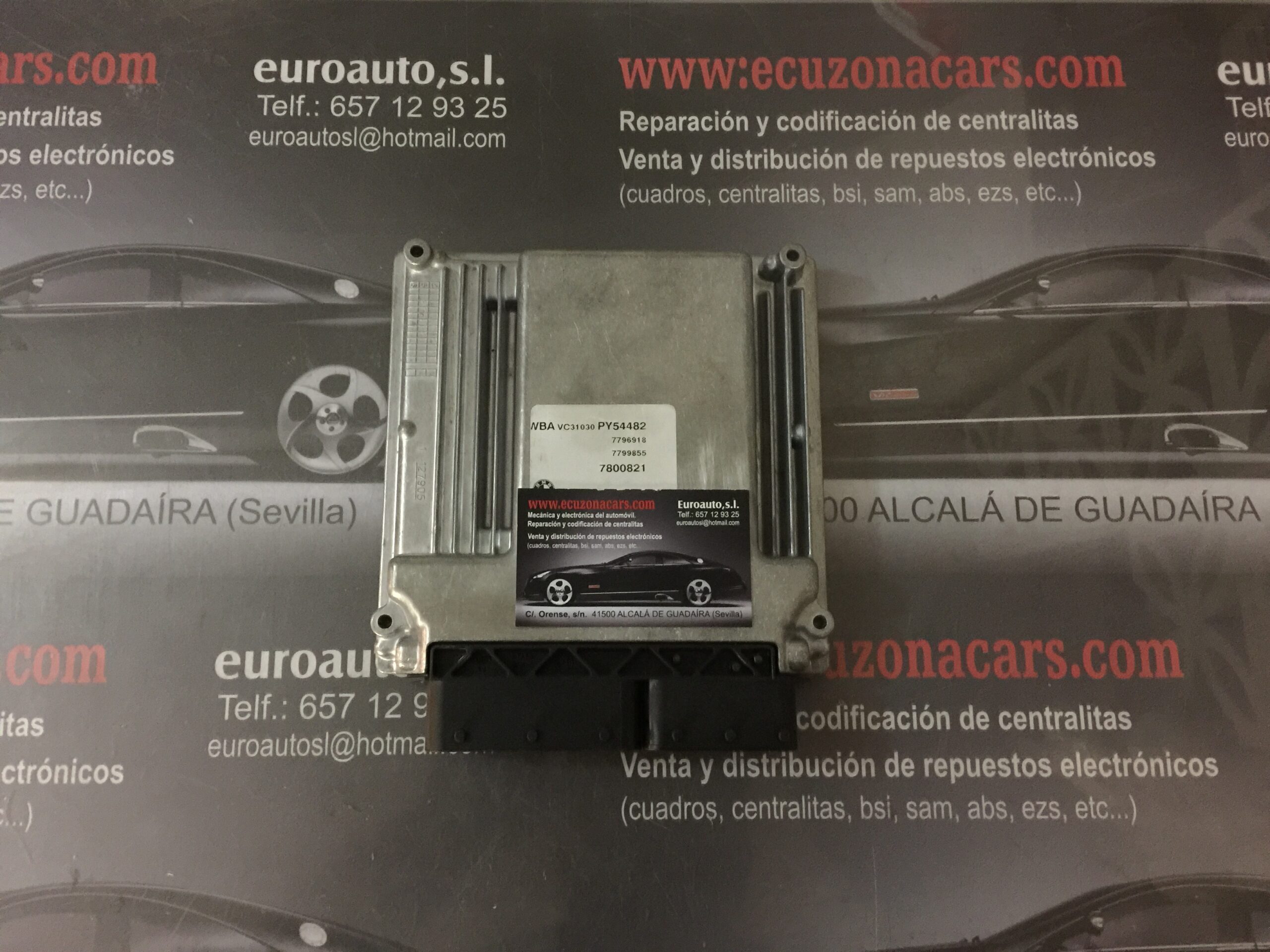 . centralita motor uce volkswagen sharan (7m6/7m9) highline diesel (5 velocidades). referencia equivalente: 038906019fc / 38906019fc0281010751 disponemos de la posibilidad de realizar clonaciones y codificaciones , alquiler de centralitas reparacion de abs airbags , cuadros, tarjetas y direcciones Copia de llaves centralita del motor / motorsteuergerät / engine control unit unidad reprogramaciones egr dpr filtro de particulas , CONSULTAR PRECIOS Y DISPONIBLIDAD