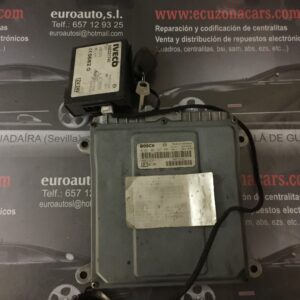 kit 500332361 kit de arranque iveco daly 2.8 hdi BOSCH EDC MS 6.3 BOSCH EDCMS63 disponemos de la posibilidad de realizar clonaciones y codificaciones , alquiler de centralitas reparacion de abs airbags , cuadros, tarjetas y direcciones Copia de llaves centralita del motor / motorsteuergerät / engine control unit unidad reprogramaciones egr dpr filtro de particulas